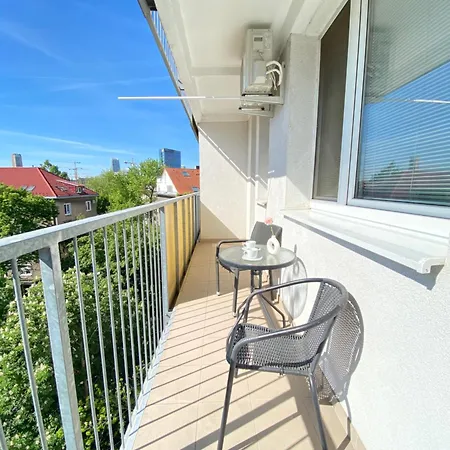 Nivy Balcony Next To Bus Station Bratislava