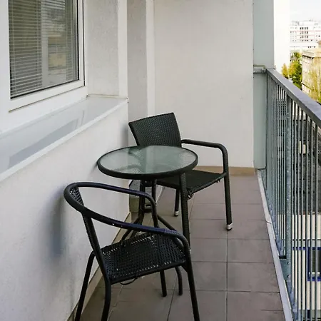 Nivy Balcony Next To Bus Station Apartment Bratislava